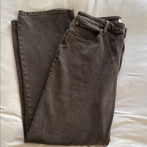 Abercrombie & Fitch Brown 90’s Straight Leg Relaxed Jean